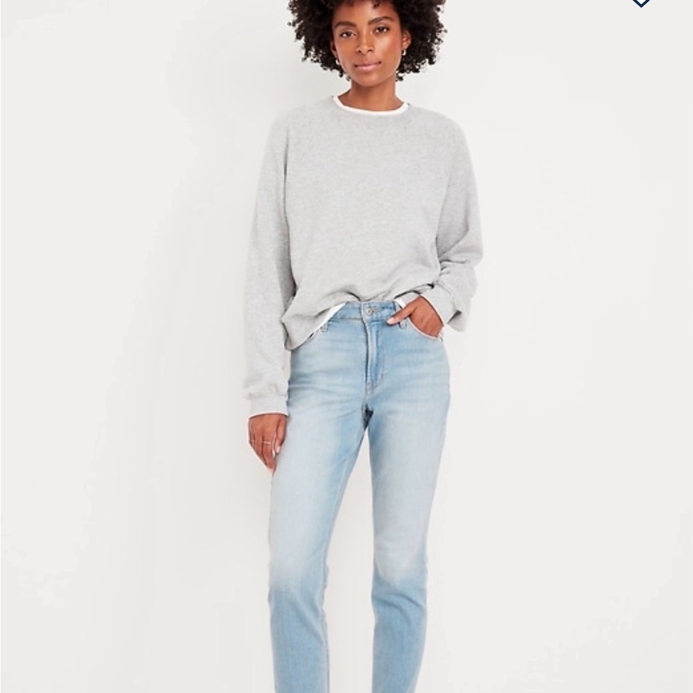 Old Navy Light Blue Womens High Rise Jeans High Rise WOW Straight